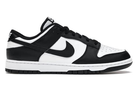 nike dunks low herren schwarz weiß